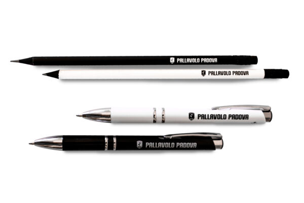 2 pencils + 2 pens